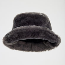 Load image into Gallery viewer, | St. Petersburg | Faux Fur Bucket Hat in Grey
