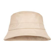 Load image into Gallery viewer, b. | Abbotsford | Leather Bucket Hat in Cream

